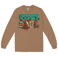 Toasted Coconut western gypsy soul horse roses serape aztec leopard Long Sleeve Tee - Artiststas
