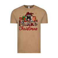 Vintage Coffee merry christmas pug Vintage Tee - JahusDesignShop