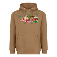 Toasted Coconut Christmas coffee Heavyweight Hoodie - MaliasSmallBusiness