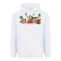 White Christmas coffee Heavyweight Hoodie - MaliasSmallBusiness
