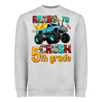 Heather Grey ready to school crush 5th grade Heavyweight Sweatshirt - AdoDesignShop