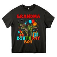 Asphalt grandma of the birthday boy t rex Heavy Core Tee - Artiststas