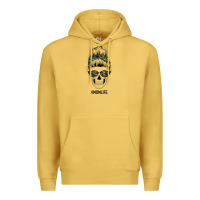 Antique Gold Camouflage Pattern Mom Skull Premium Hoodie - Bettercallsaul