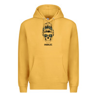 Mustard Camouflage Pattern Mom Skull Premium Hoodie - Bettercallsaul