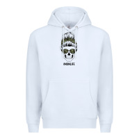 White Camouflage Pattern Mom Skull Premium Hoodie - Bettercallsaul