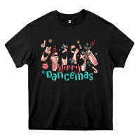 Merry Dancemas Christmas Ballet Heavy Core Tee | Teevron