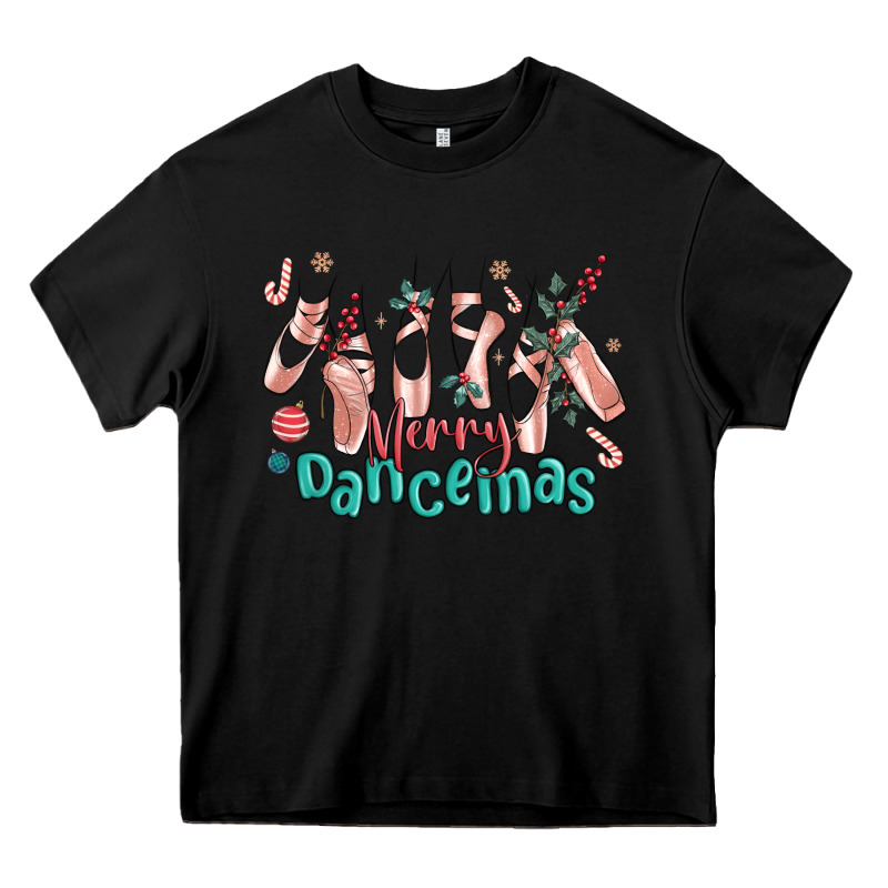 Merry Dancemas Christmas Ballet Heavy Core Tee by MaliasSmallBusiness | Teevron