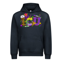 Navy Mardi Gras ICU Nurse Urban Hoodie - HowdyJamesFarm