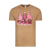 Vintage Camel pink christmas trees with gift box bbs Vintage Tee - BundleAndBundleShop