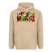 Mushroom christmas  nurse Heavyweight Hoodie - MaliasSmallBusiness