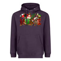 Plum christmas  nurse Heavyweight Hoodie - MaliasSmallBusiness