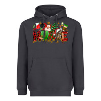 Smoke christmas  nurse Heavyweight Hoodie - MaliasSmallBusiness