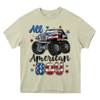 Mossy all american boy Heavy Core Tee - MaliasSmallBusiness