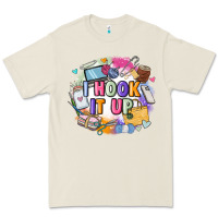 Bone i hook it up  sewing Premium Tee - Zillion Design Studio
