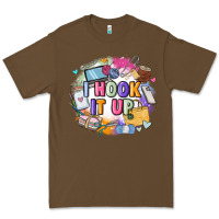 Cacao i hook it up  sewing Premium Tee - Zillion Design Studio