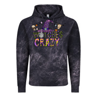 Cloud Black Witches Be Crazy Vintage Hoodie - CowhideDigitalArt
