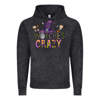 Vintage Black Witches Be Crazy Vintage Hoodie - CowhideDigitalArt