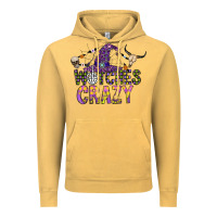 Vintage Mustard Witches Be Crazy Vintage Hoodie - CowhideDigitalArt