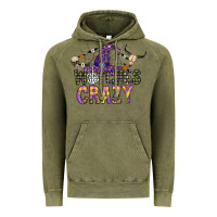 Vintage Olive Witches Be Crazy Vintage Hoodie - CowhideDigitalArt