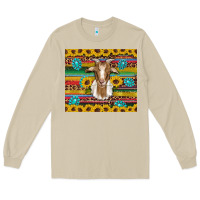 Mushroom goat sunflowers gemstones serape leopard glitter Long Sleeve Tee - Artiststas