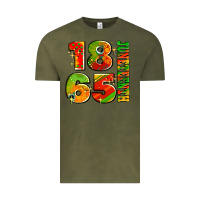 Vintage Olive 1865 juneteenth Vintage Tee - AdoDesignShop