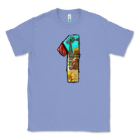 Colony Blue farm life alphabet numbers 1 Classic Tee - BundleAndBundleShop
