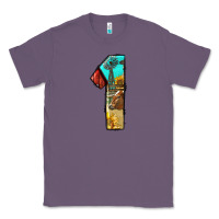 Lavender farm life alphabet numbers 1 Classic Tee - BundleAndBundleShop