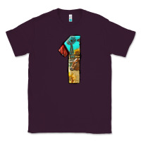 Plum farm life alphabet numbers 1 Classic Tee - BundleAndBundleShop