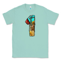 Seafoam farm life alphabet numbers 1 Classic Tee - BundleAndBundleShop