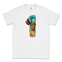 White farm life alphabet numbers 1 Classic Tee - BundleAndBundleShop