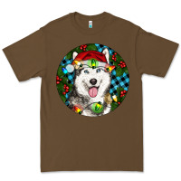 Cacao Christmas Husky Premium Tee - RanaPortraitStore
