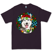Plum Christmas Husky Premium Tee - RanaPortraitStore