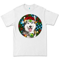 White Christmas Husky Premium Tee - RanaPortraitStore