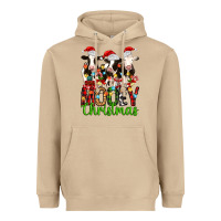 Mushroom christmas three cows mooey christmas Heavyweight Hoodie - MaliasSmallBusiness