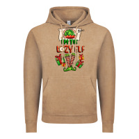 Vintage Coffee im the lazy elf Vintage Hoodie - FaDigitalArtStudio
