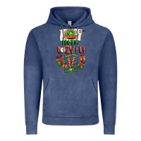 Vintage Denim im the lazy elf Vintage Hoodie - FaDigitalArtStudio