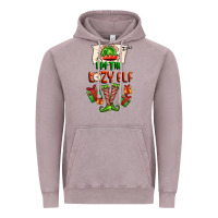 Vintage Zinc im the lazy elf Vintage Hoodie - FaDigitalArtStudio