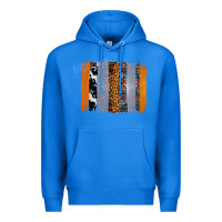 True Royal Western Cowhide Glitter Aztec Leopard Pattern Brushstroke Premium Hoodie - Bettercallsaul