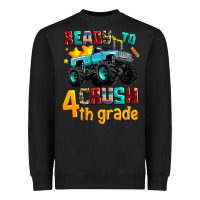 Black ready to school crush 4th grade Heavyweight Sweatshirt - AdoDesignShop