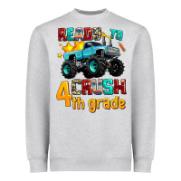 Heather Grey ready to school crush 4th grade Heavyweight Sweatshirt - AdoDesignShop