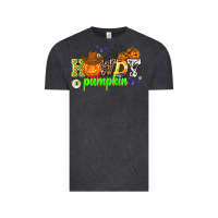 Vintage Black howdy halloween pumpkins Vintage Tee - AdoDesignShop