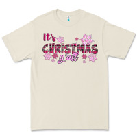 Bone It's Christmas Y'all Season Pink Christmas Premium Tee - RanaPortraitStore