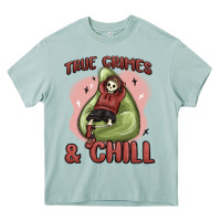 Arona true crimes & chill Heavy Core Tee - MaliasSmallBusiness