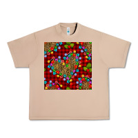 Burro christmas lights and leopard hearts seamless pattern Urban Heavy Tee - BundleAndBundleShop