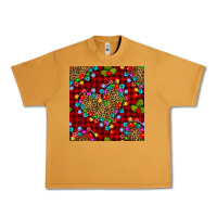 Peanut Butter christmas lights and leopard hearts seamless pattern Urban Heavy Tee - BundleAndBundleShop