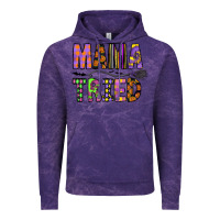 Cloud Purple Mama Tried Vintage Hoodie - CowhideDigitalArt