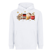 White christmas coffee Heavyweight Hoodie - MaliasSmallBusiness