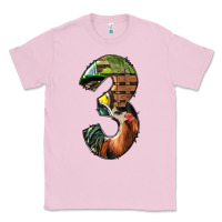 Bubblegum Pink farm life alphabet numbers 3 Classic Tee - BundleAndBundleShop