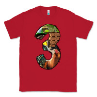 Red farm life alphabet numbers 3 Classic Tee - BundleAndBundleShop