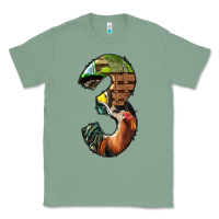 Sage farm life alphabet numbers 3 Classic Tee - BundleAndBundleShop